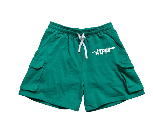 Lucky Green Cargo Shorts